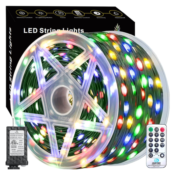 328-Ft Voolex 1000LED Christmas String Lights For Sale