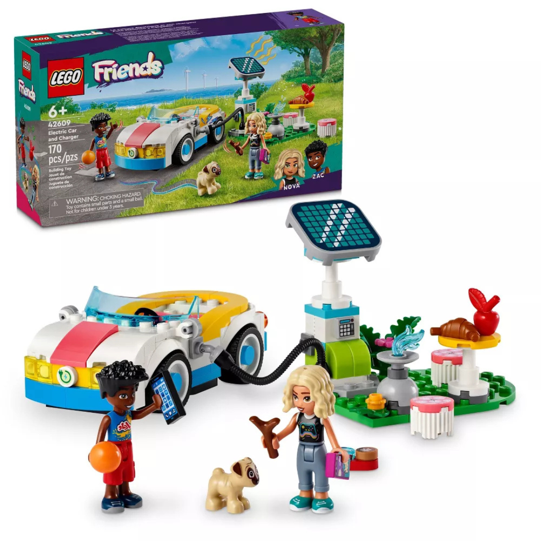 LEGO Friends Electric Car And Charger Building Toy (42609) Supply