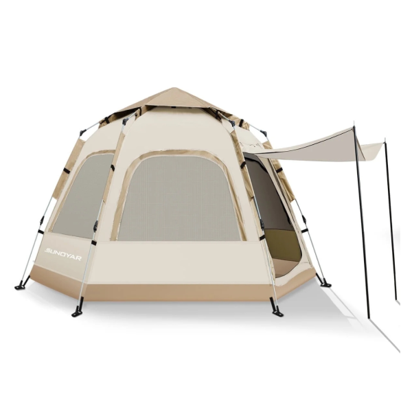 Sunoyar 6-8 Person Tent With Removable Rain Fly (2 Colors) For Cheap