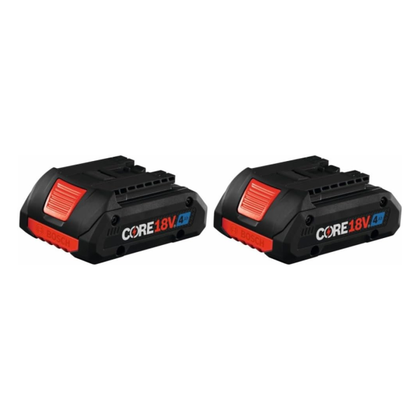 2-Pack Bosch 18V CORE18V Lithium-Ion 4 Ah Advanced Power Battery Online Sale