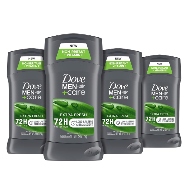 4-Pack Dove Men+Care Antiperspirant Deodorant Stick, 2.7 Ounce Online