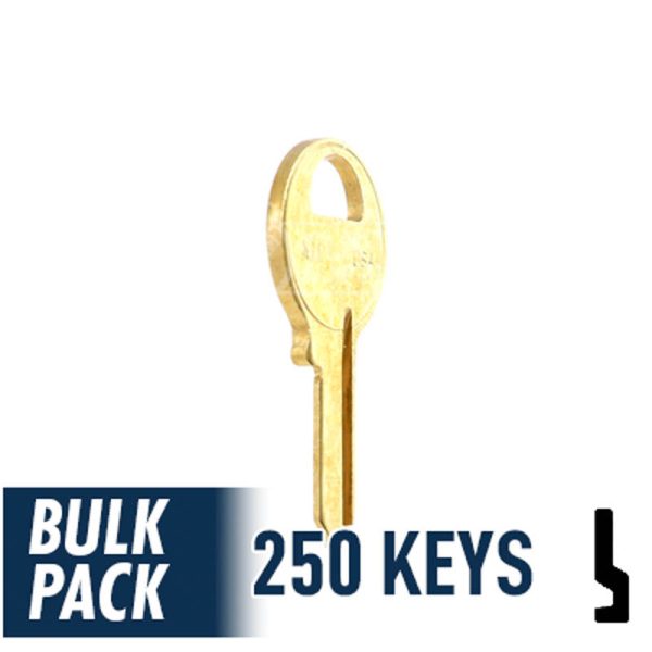Uncut Key Blank | Master Padlock | M1 - 250 Pack by Ilco on Sale - Image 5