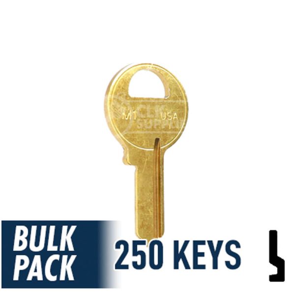 Uncut Key Blank | Master Padlock | M1 - 250 Pack by Ilco on Sale - Image 3
