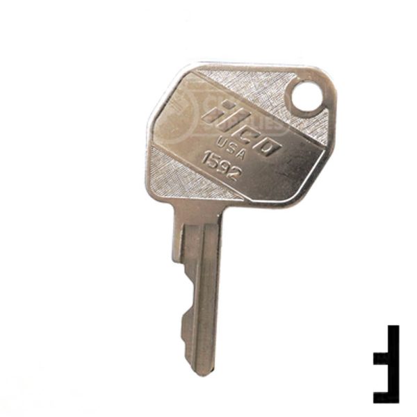 Uncut Key Blank | Ford Tractor | 1592 Hot on Sale