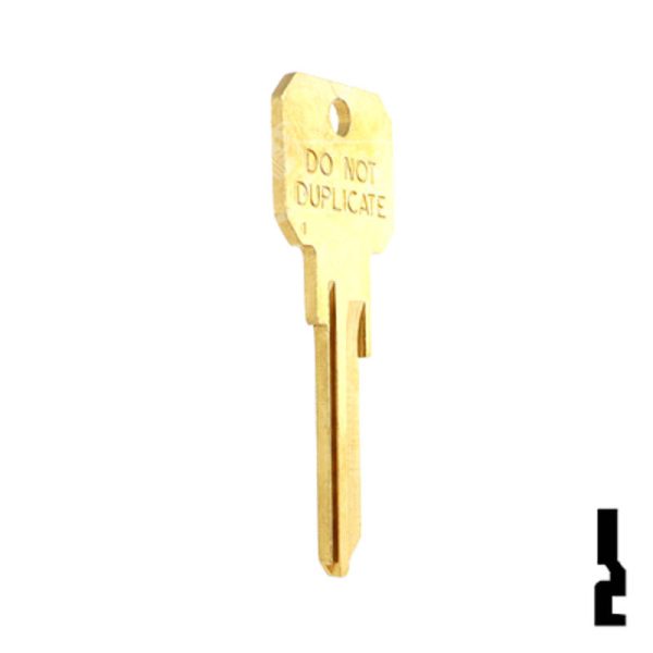 Uncut DND Key Blank | Kwikset | KW1, KW10 Online - Image 5