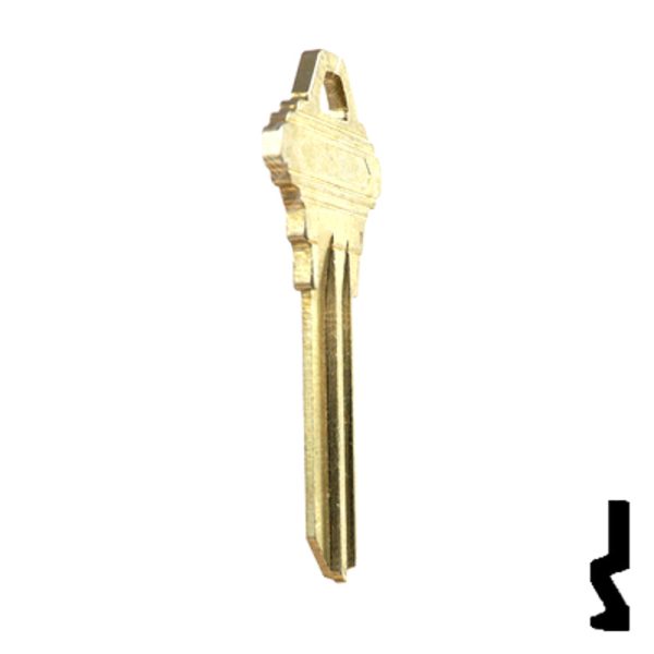 100-C, SC1 Look-A-Like Nickel Silver Key Online Sale - Image 5