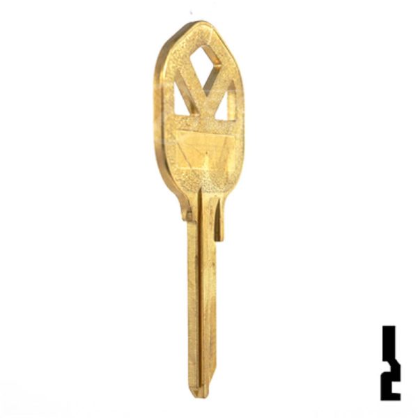 Uncut Key Blank | Kwikset | KW1 Big Head (Twice The Size Of A Standard Head) Online Hot Sale - Image 5