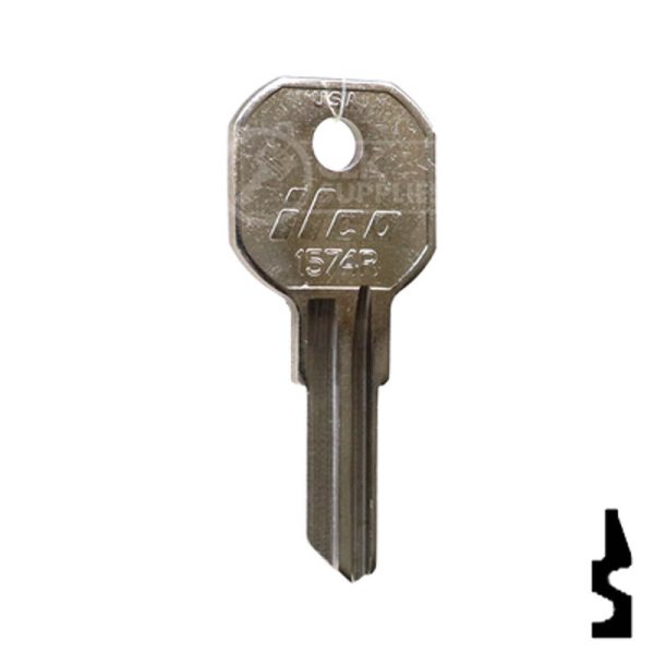 Uncut Key Blank | Hurd, Square D | 1574R For Cheap - Image 3