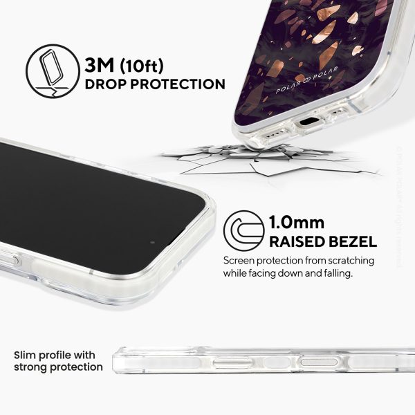 Eminence Terrazzo Gem - iPhone 16 Clear Bumper MagSafe Case Online now - Image 5