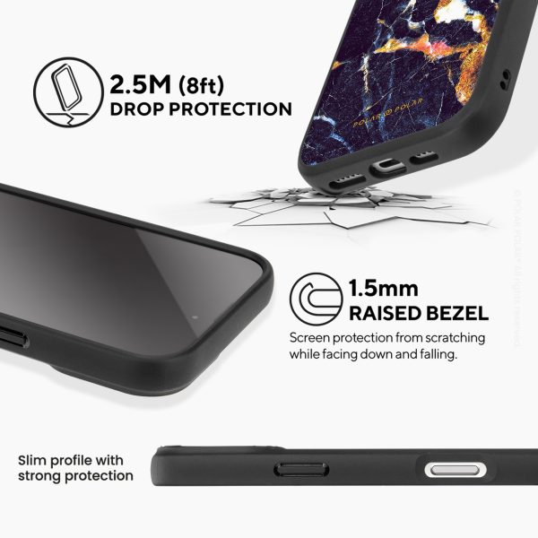 Winter Forest - iPhone 16 Pro Max Frosted Black Bumper MagSafe Case For Sale - Image 5
