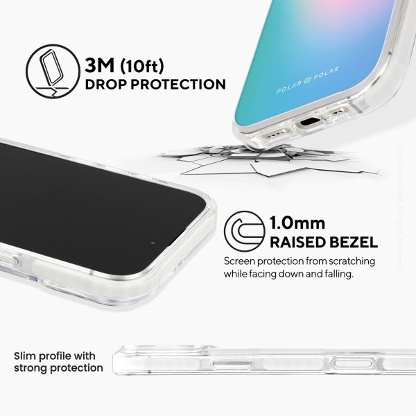 Polar Light - iPhone 16 Pro Max Clear Bumper MagSafe Case For Sale - Image 5