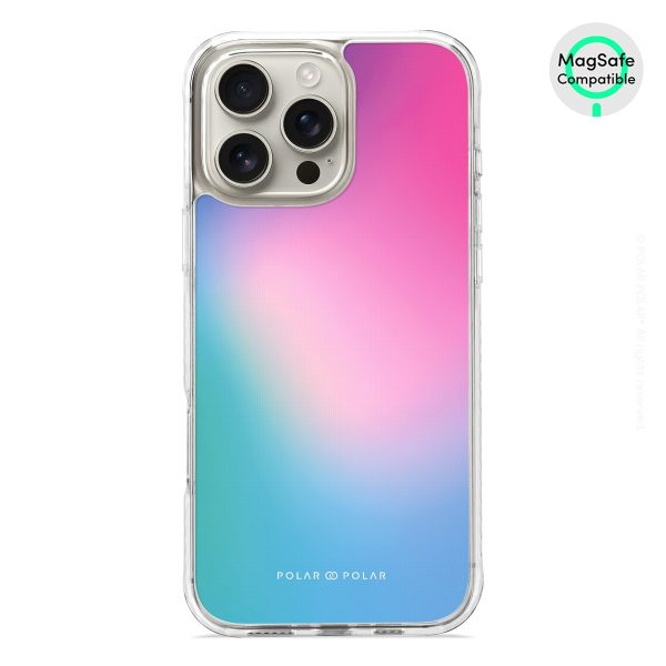 Polar Light - iPhone 16 Pro Max Clear Bumper MagSafe Case For Sale